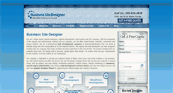 Desktop Screenshot of businesssitedesigner.com